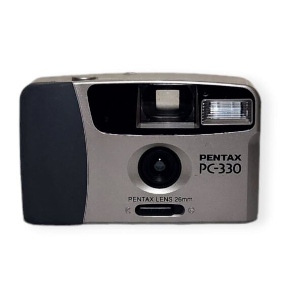 Pentax PC-330 35MM TESTED Vintage Point And Shoot Camera Pre-owned - Picture 1 of 7